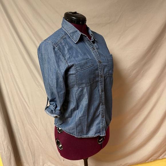 theory button down top - Picture 4 of 7